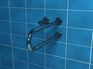 Poręcz dla niepełnosprawnych umywalkowa trójnóg lewa 55cm PSP 155L
