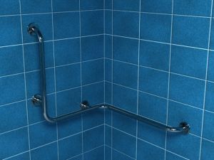 Poręcz dla niepełnosprawnych wannowo prysznicowa prawa 70/61/75cm PSP 135P