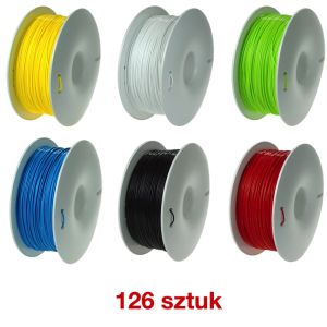 Filament biodegradowalny PLA Sketch (mix kolorów) 0,8 kg - 126 szt. (100,8 kg)  