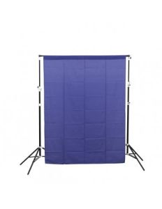 GlareOne Niebieskie tło materiałowe Blue Screen 150x210cm