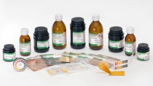 Zestaw odczynników i chemikaliów do nauki chemii w szkołach średnich