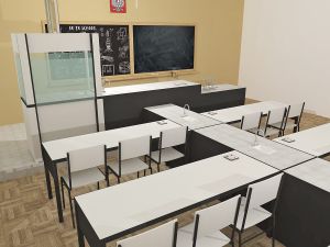 Moduł środkowy do pracowni chemicznej