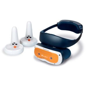 ClassVR XCELERATE – wirtualne laboratorium przedmiotowe zestaw 4 sztuk okularów, 8szt kontrolerów + 3 letnia licencja EduverseCTE