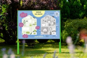 Tablica Edukacyjna Eko - dom jednostronna