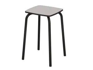 Taboret, siedzisko Compact HPL kwadratowe